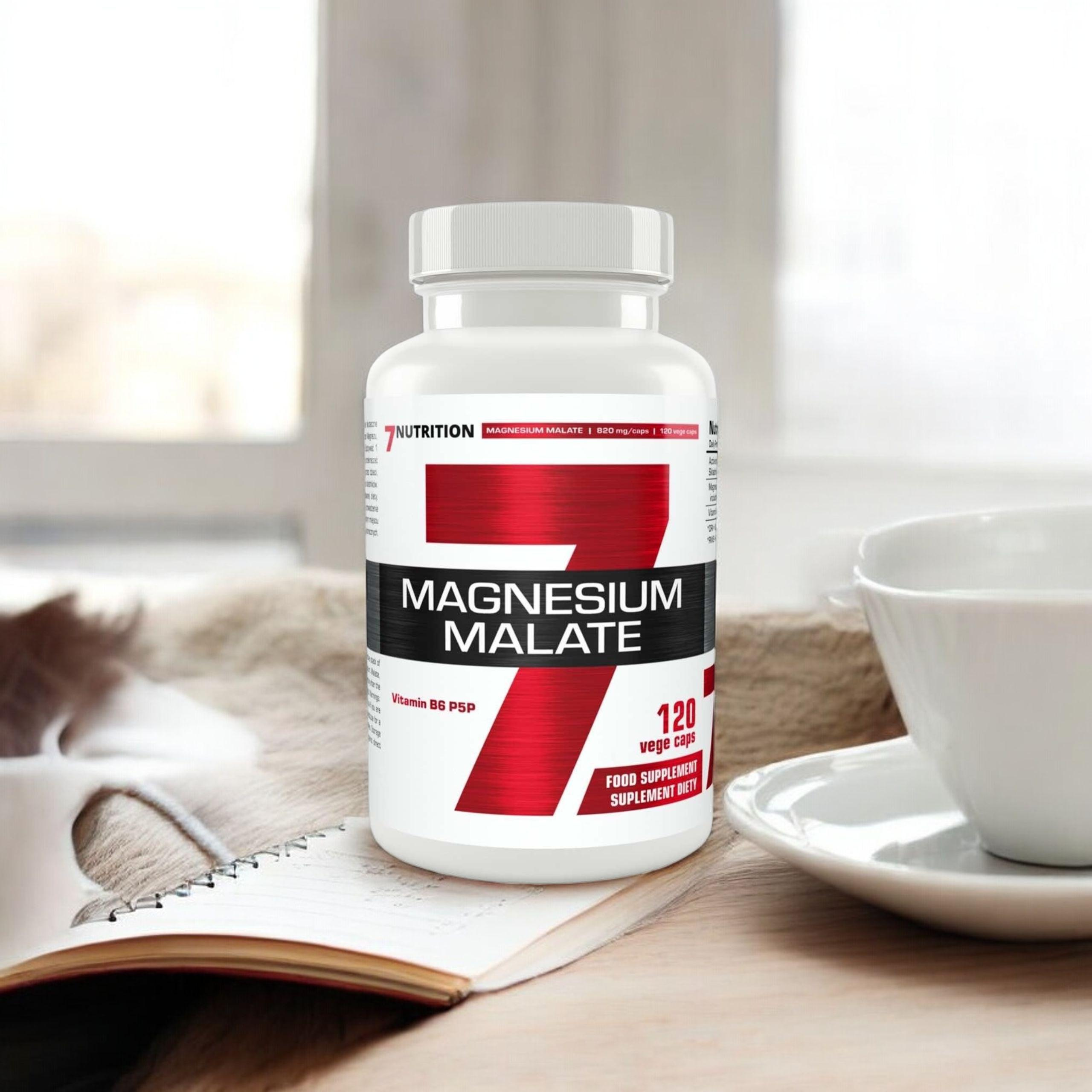 7 NUTRITION - Magnesium Malate - 2x 120vcaps.