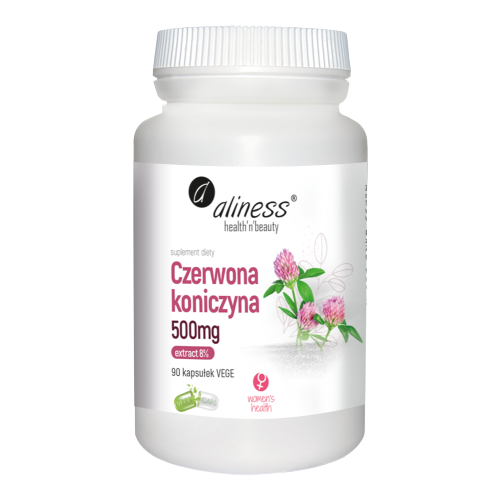 ALINESS - Czerwona Koniczyna 500mg - 90vcaps.