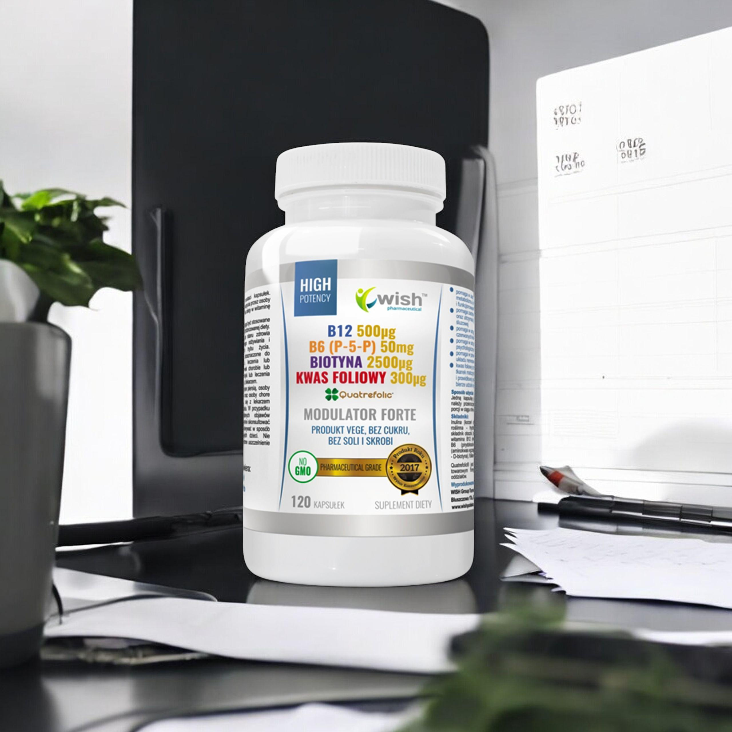 WISH Pharmaceutical Modulator Forte - 3x 120caps