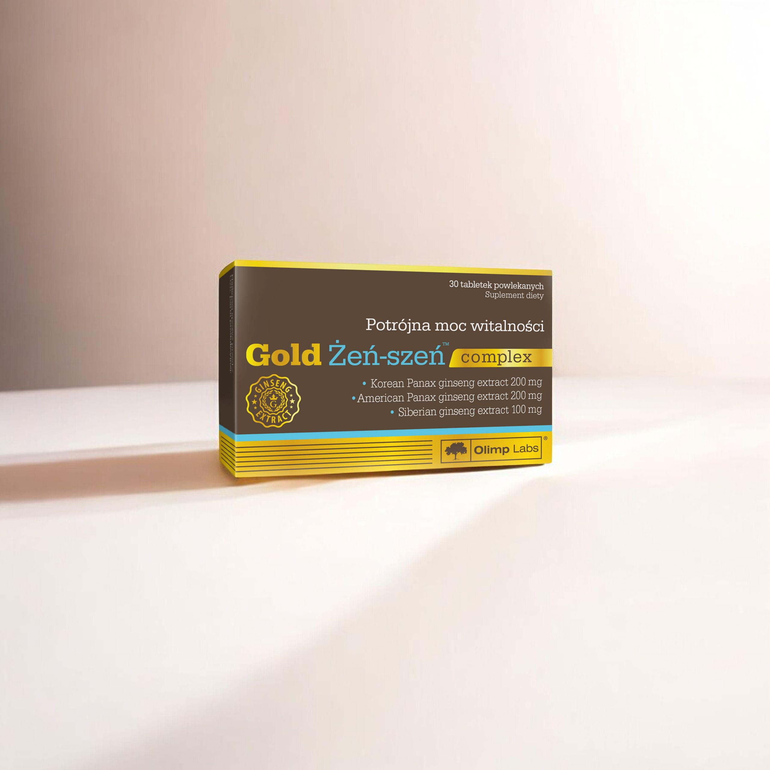 OLIMP Gold Żeń-Szeń Complex - 3x 30tabs
