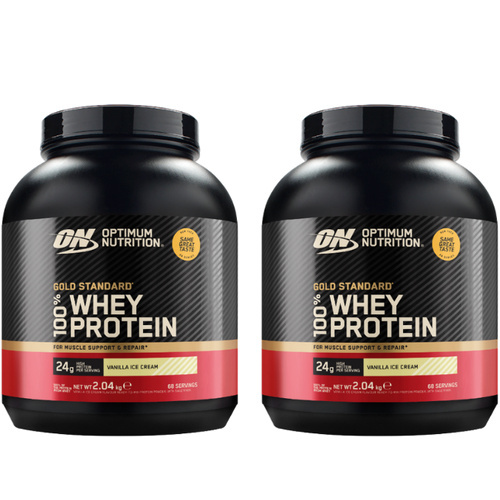 OPTIMUM NUTRITION Whey Gold Standard - 2x 2040g