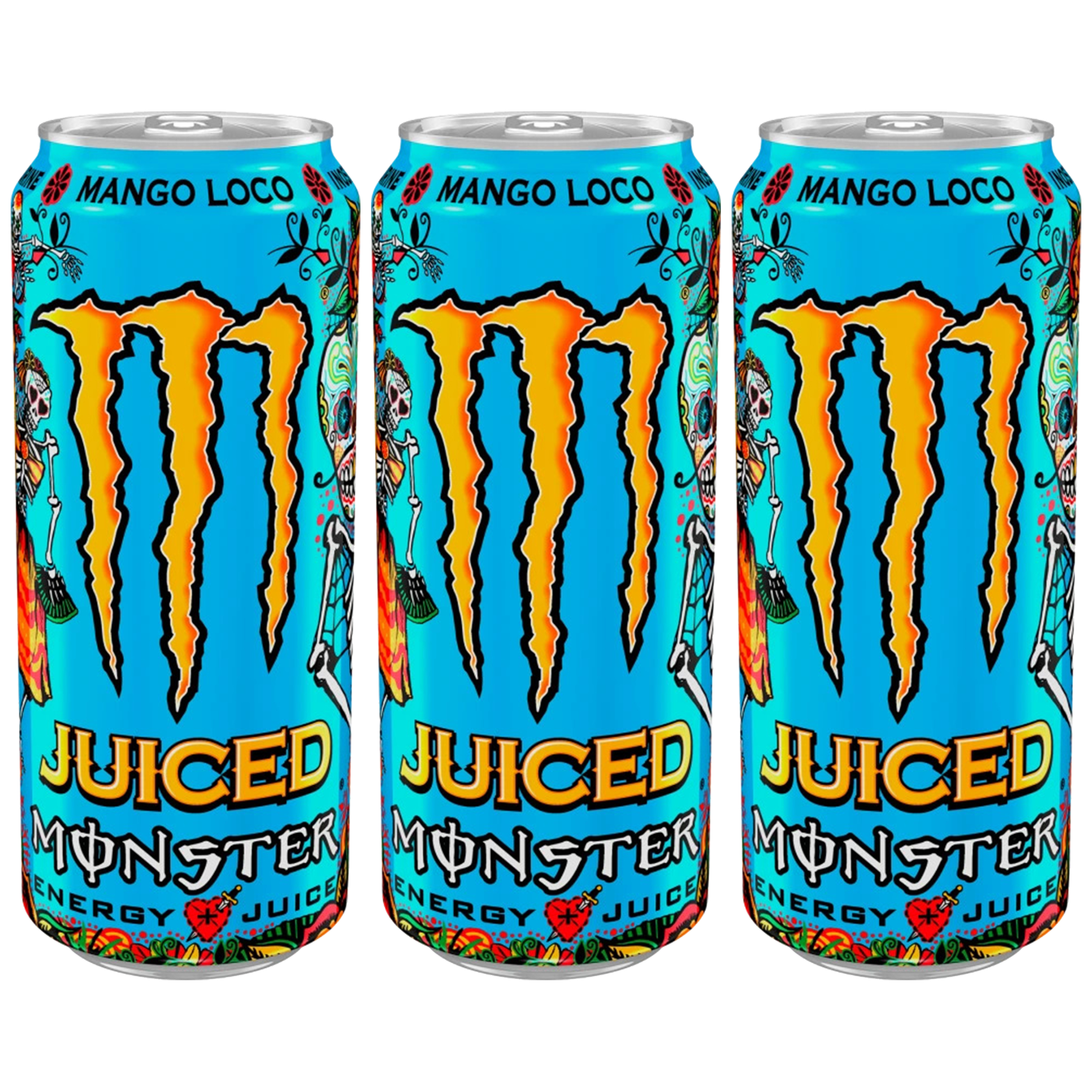MONSTER Monster Juiced Mango Loco - 3x 500ml