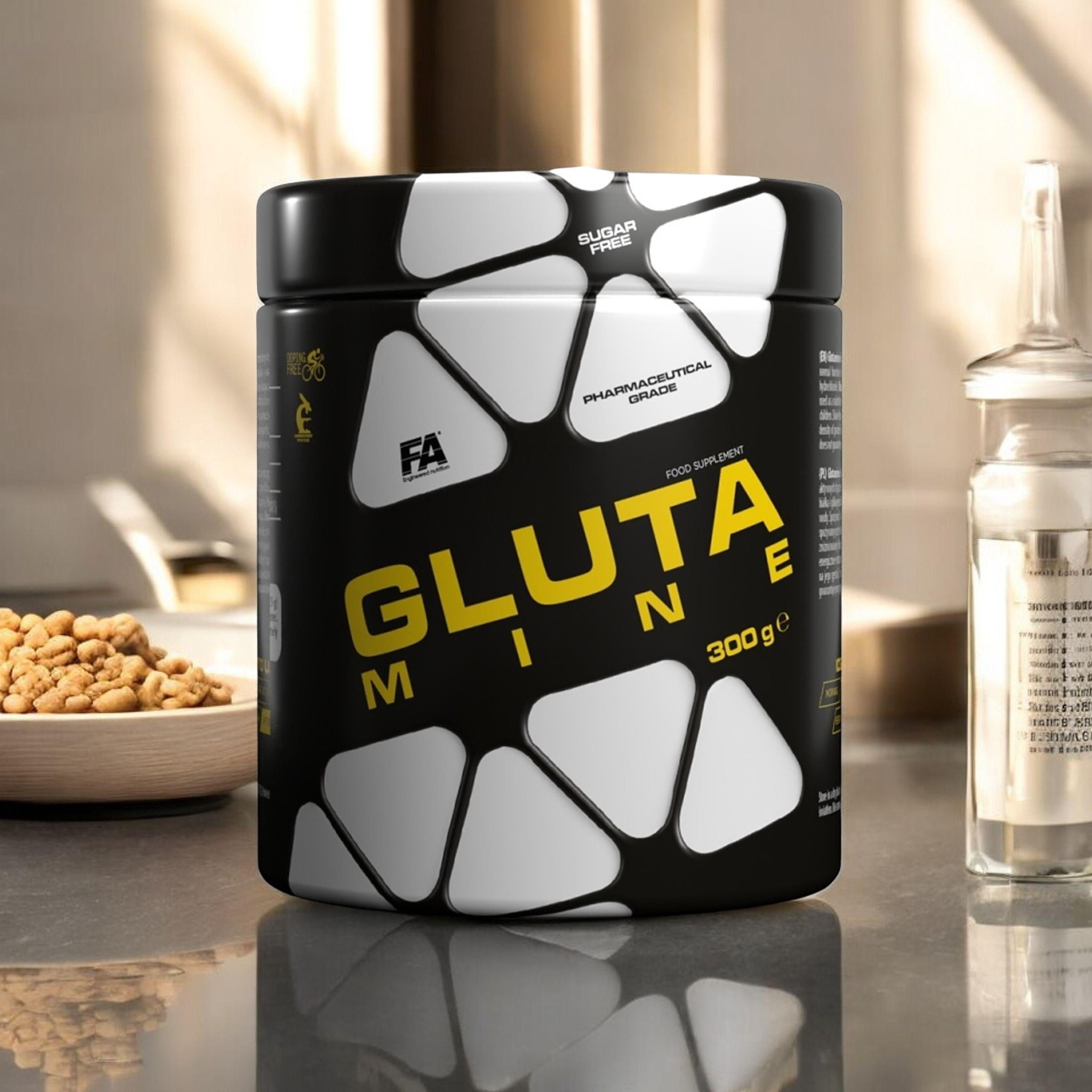FITNESS AUTHORITY Glutamine - 3x 300g