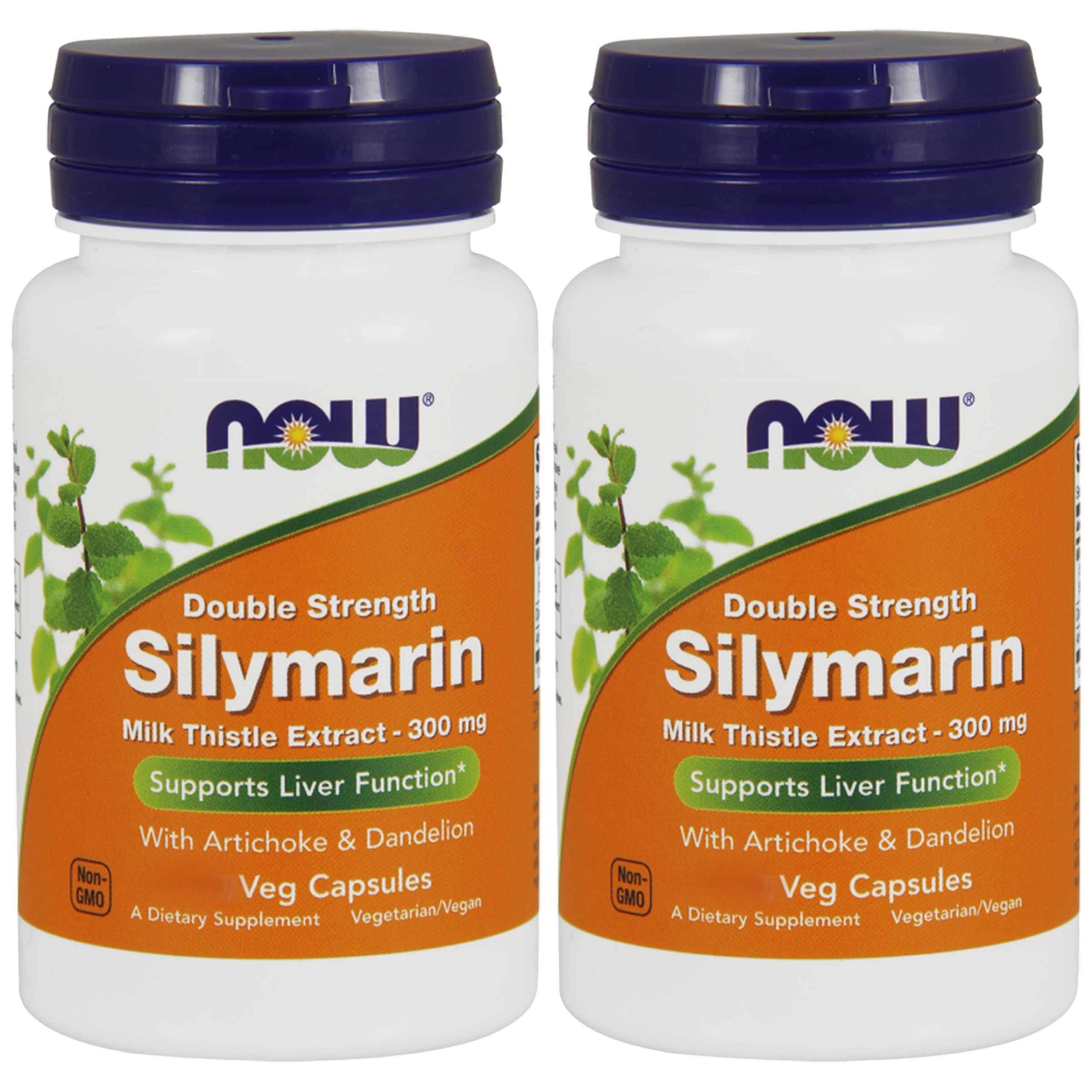 NOW Silymarin 300mg - 2x 200vcaps
