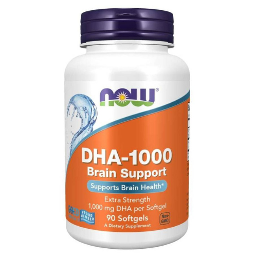 NOW - DHA 1000mg - 3x 90softgels