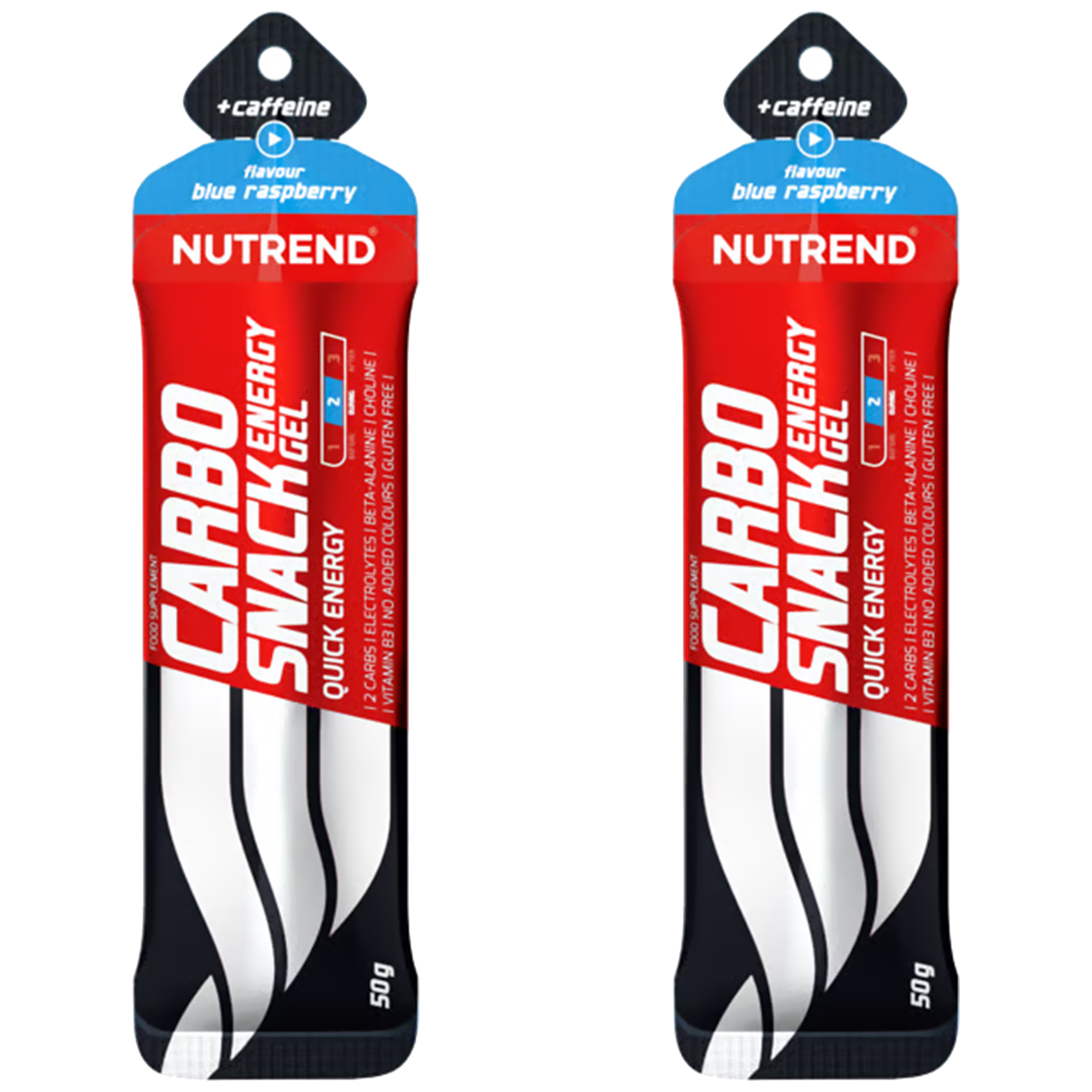 NUTREND Carbosnack + Caffeine - 2x 50g
