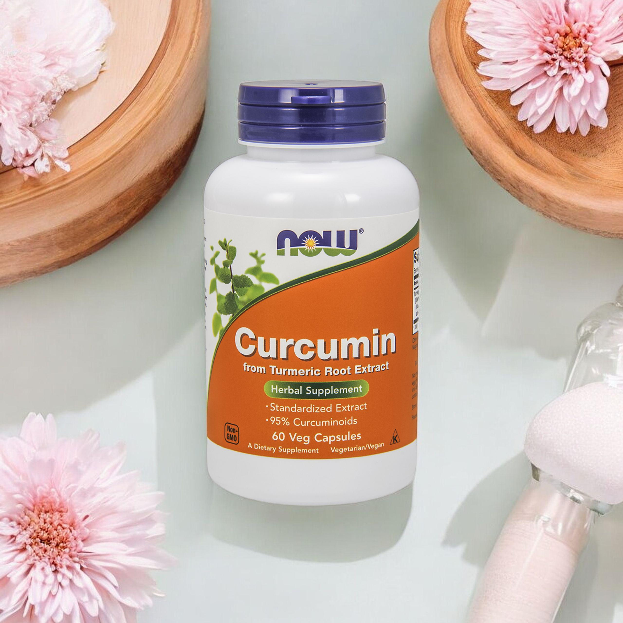 NOW Curcumin (Kurkuma) - 3x 60vegcaps