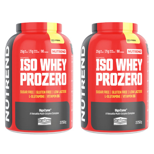 NUTREND Iso Whey Pro Zero - 2x 2250g