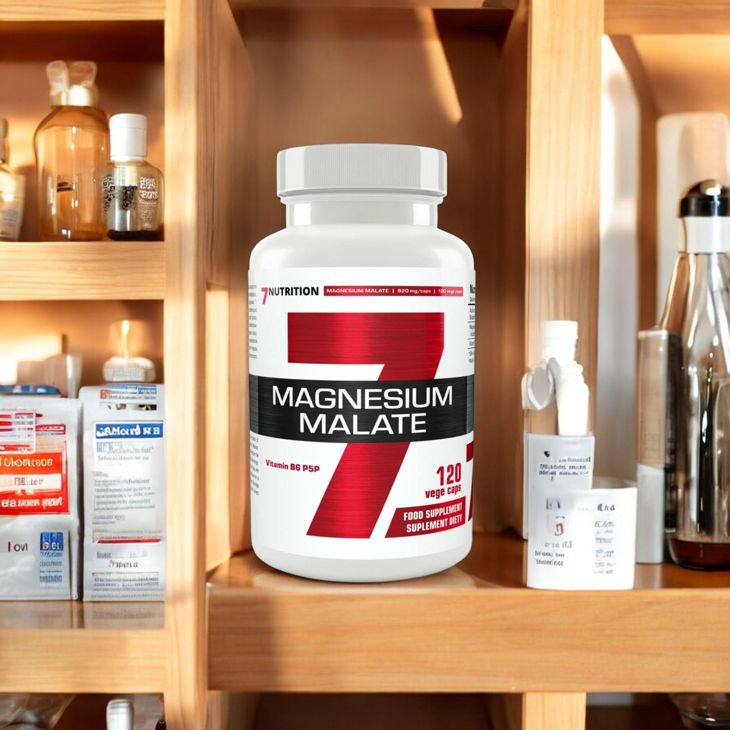 7 NUTRITION - Magnesium Malate - 2x 120vcaps.