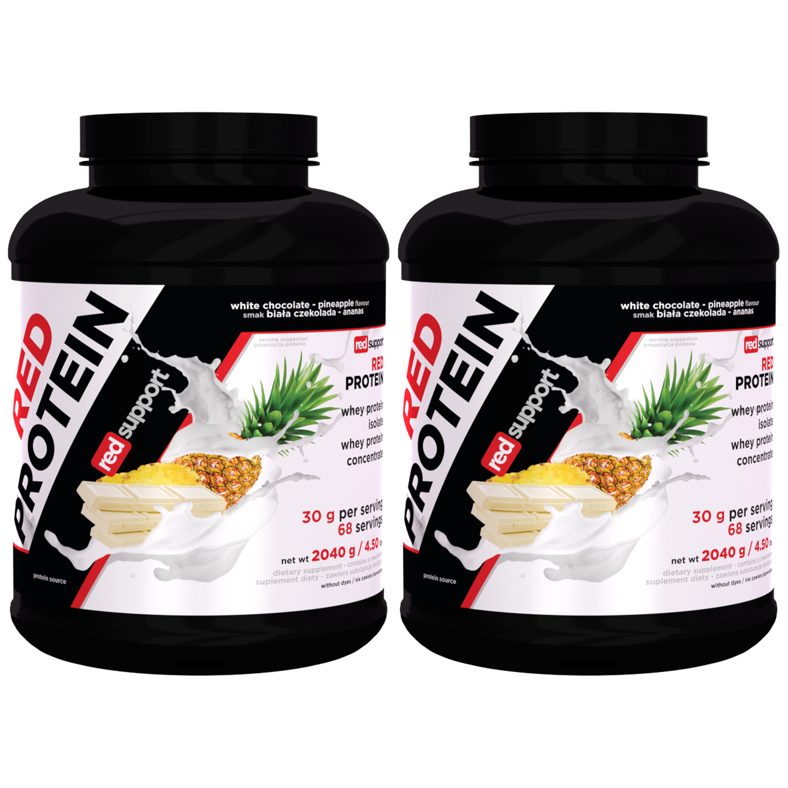 RED SUPPORT Red Protein - 2x 2040g