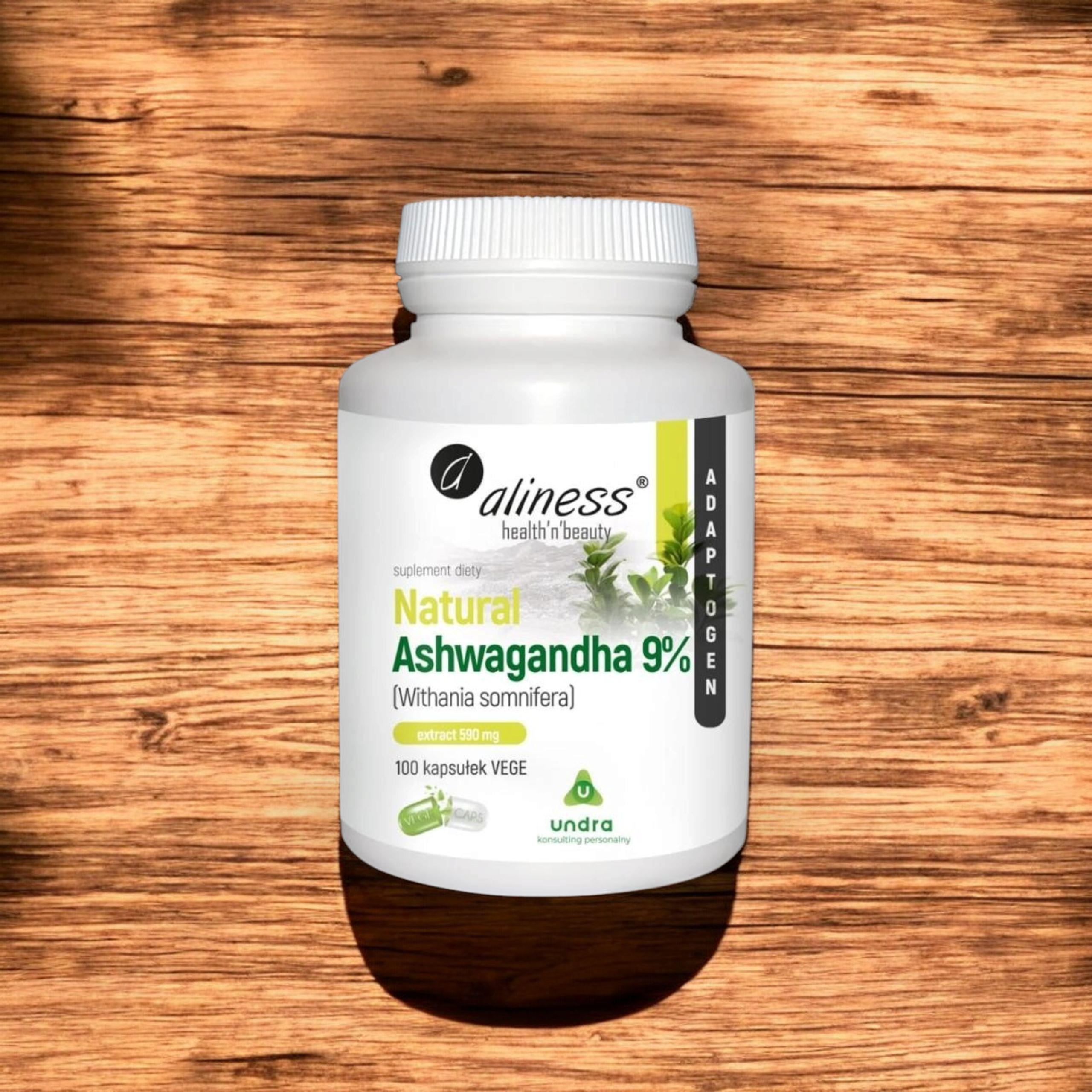 ALINESS - Ashwagandha 555mg - 100vcaps. x2