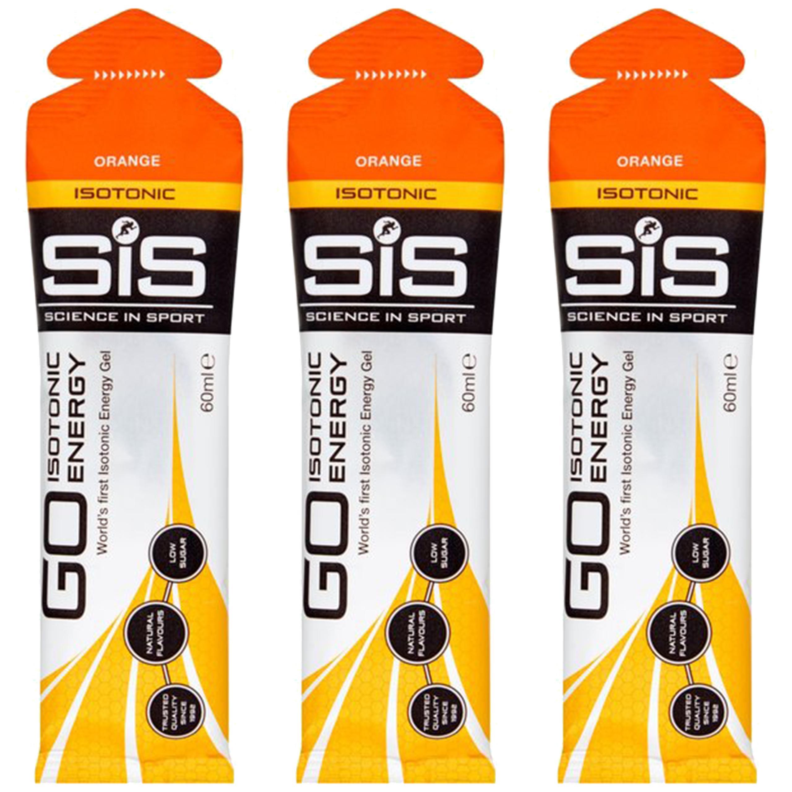 SiS GO Isotonic Gel - 3x 60ml