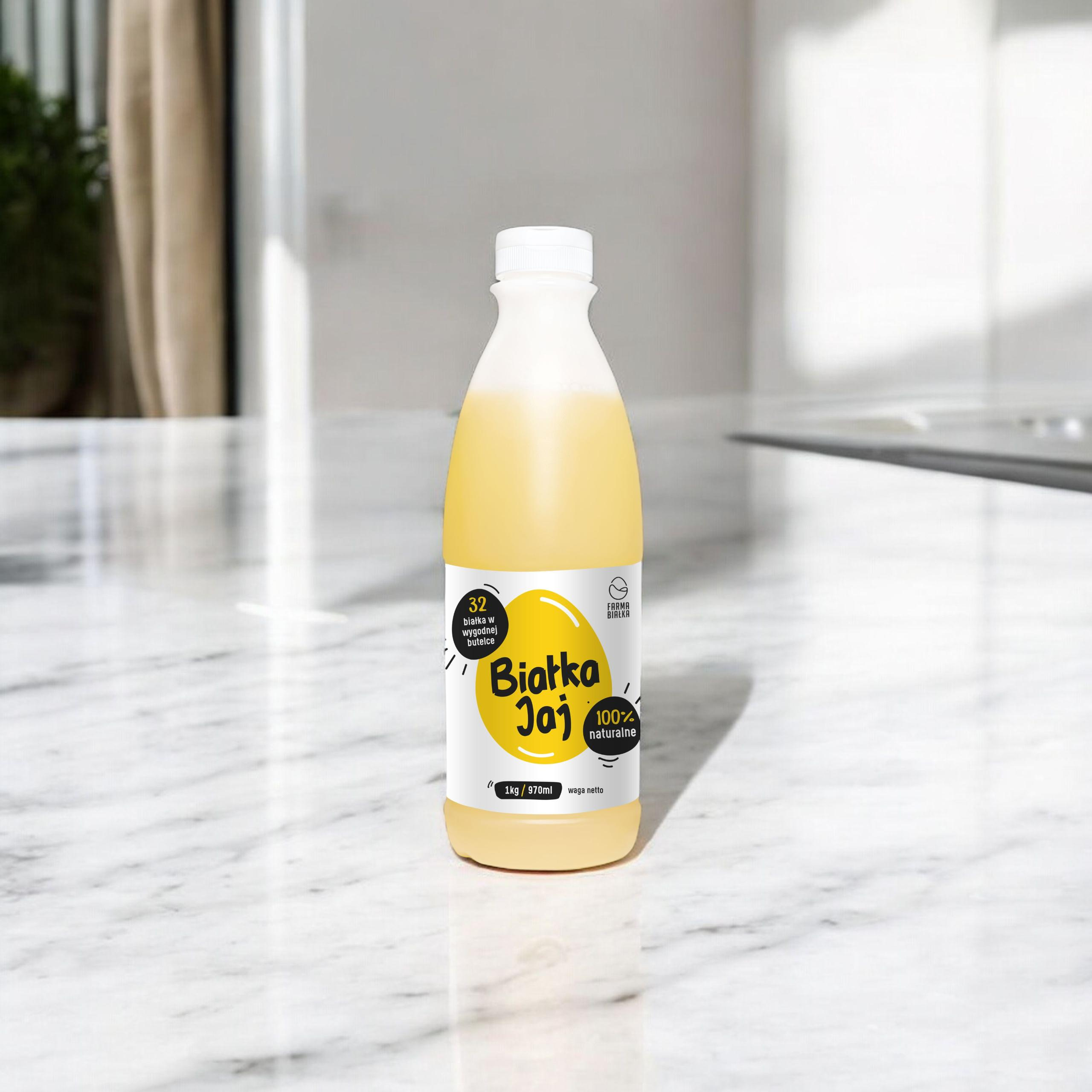 FARMA BIAŁKA 100% Płynne Białko Jaj - 1000g