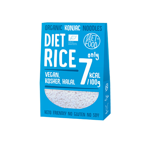 DIET FOOD Bio - Diet Rice - 300g - Makaron Konjac