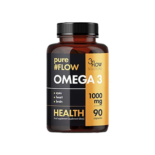 3FLOW SOLUTIONS Omega 3 1000mg PureFlow - 90caps.