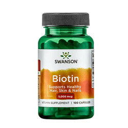 SWANSON - Biotin 5000mcg - 100caps 
