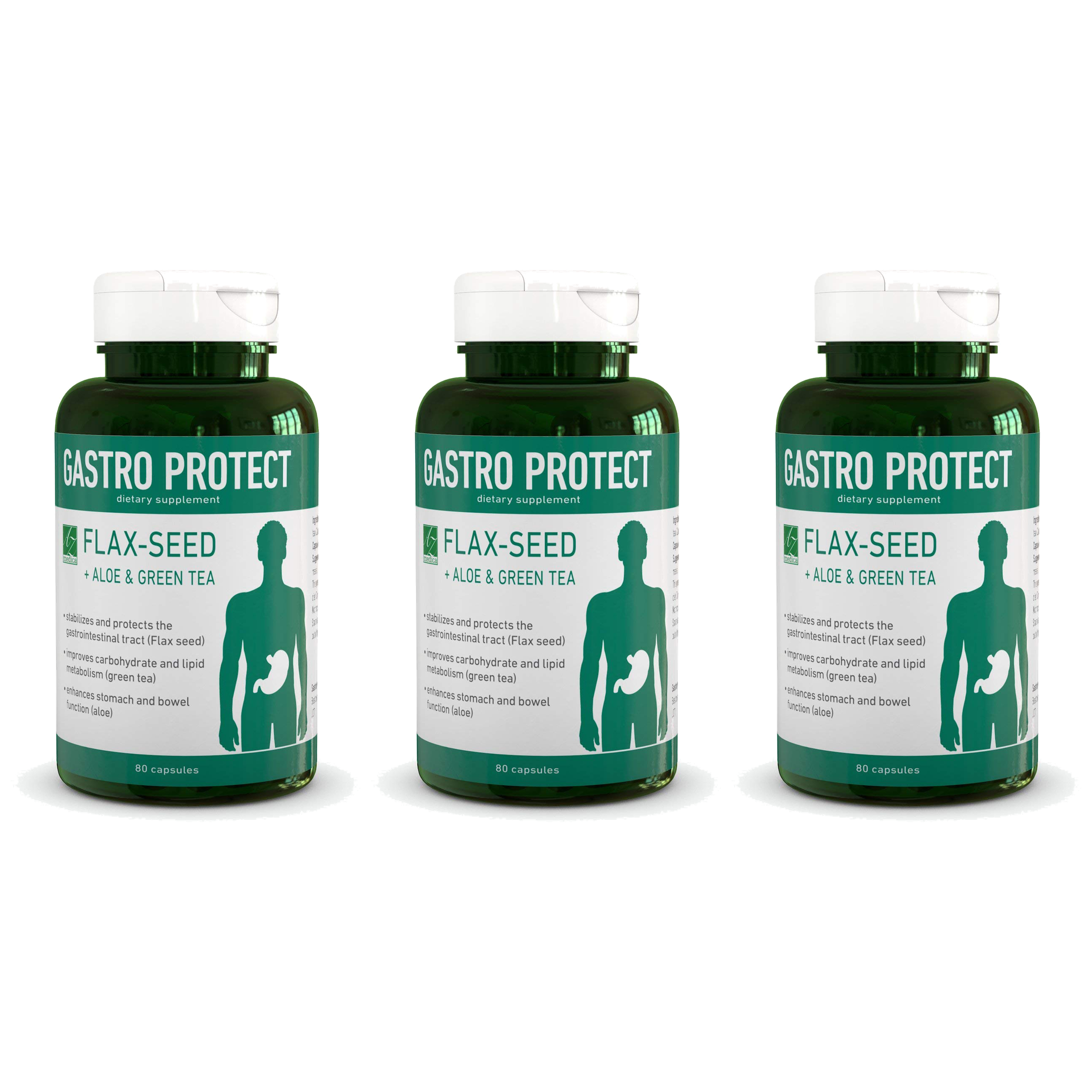 A-Z MEDICA Gastro Protect - 3x 80caps