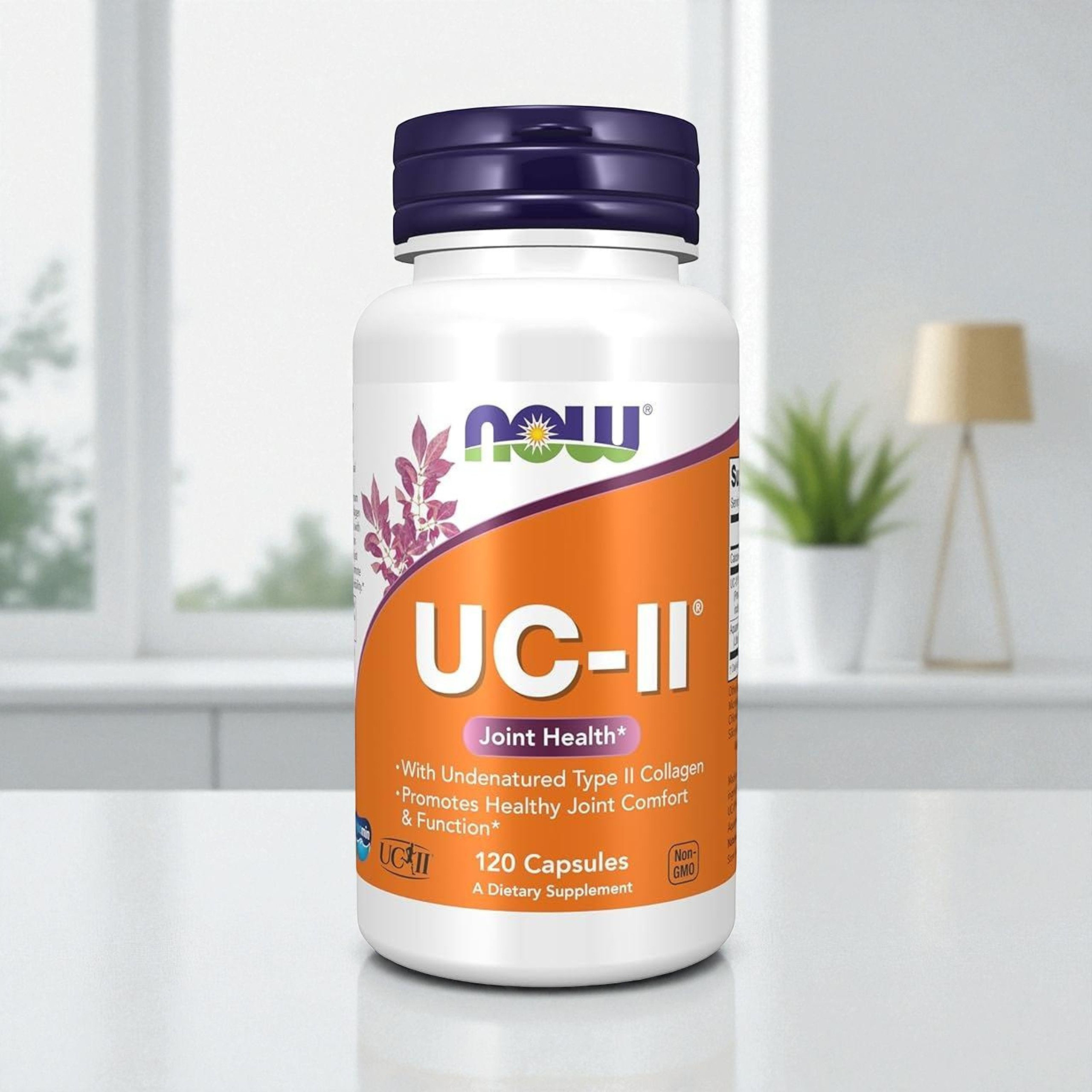NOW - UC-II Collagen Type II 40mg - 2x 120vcaps.