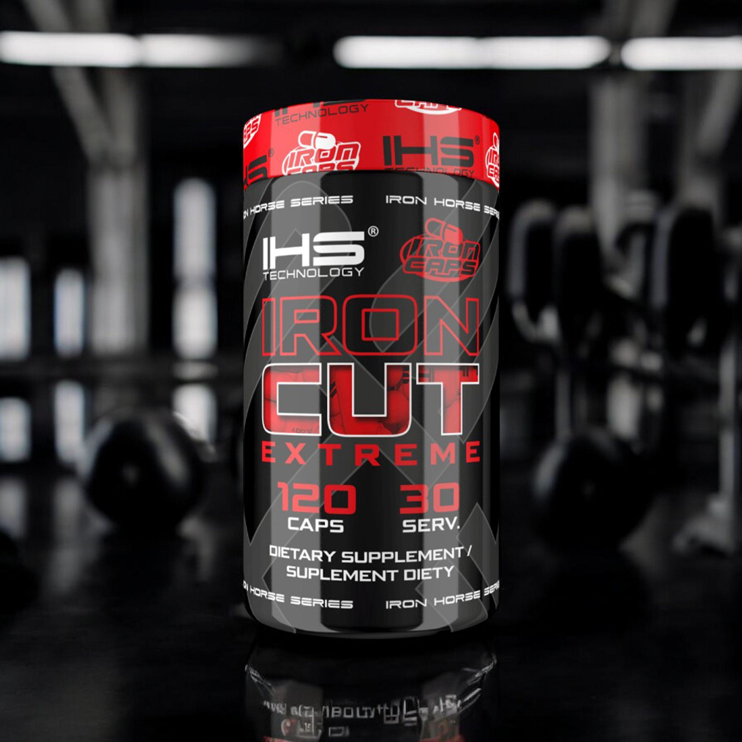 IRON HORSE Iron Cut Extreme - 3x 120caps.
