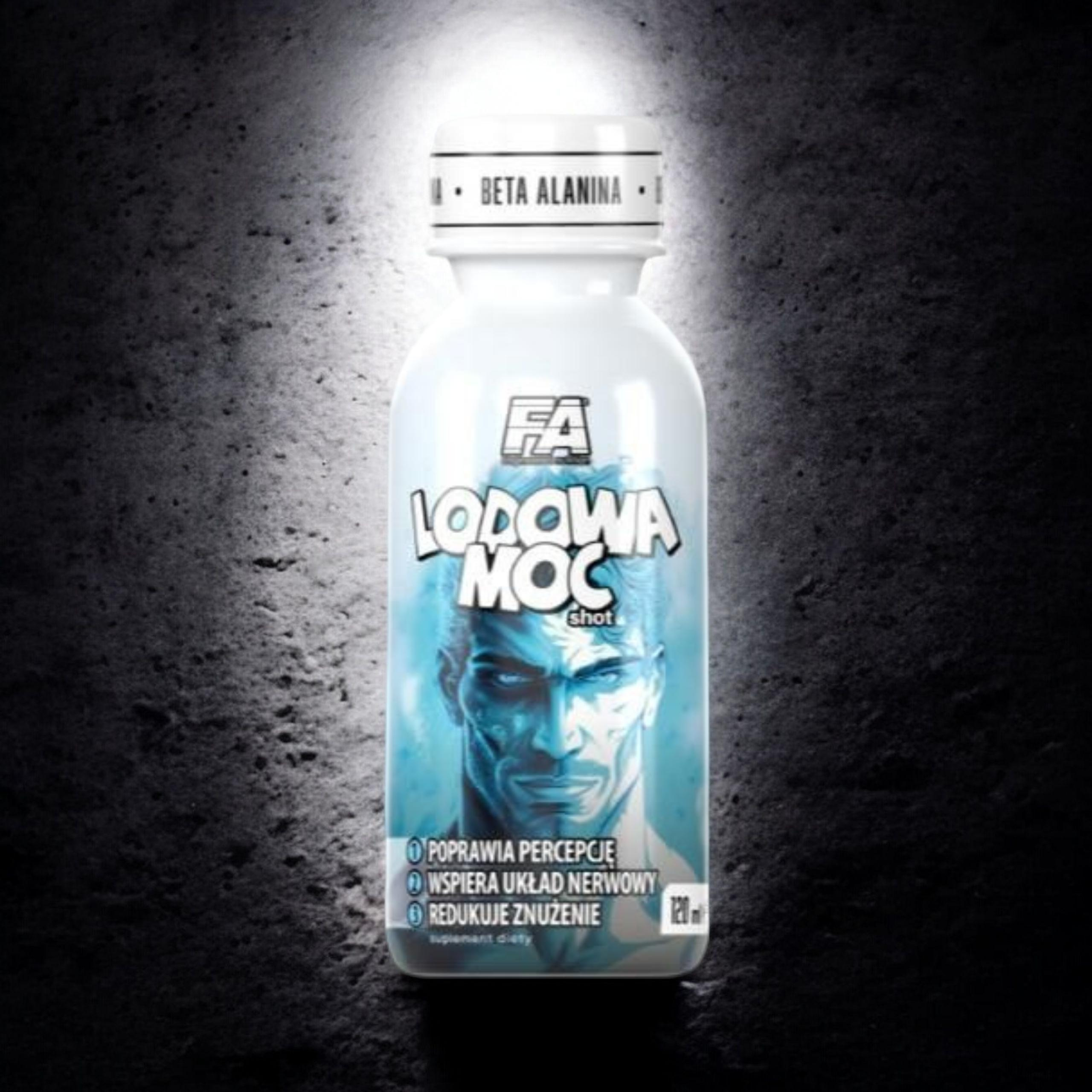 FITNESS AUTHORITY - Lodowa Moc Shot - 3x 120ml - Lemon Ice Tea