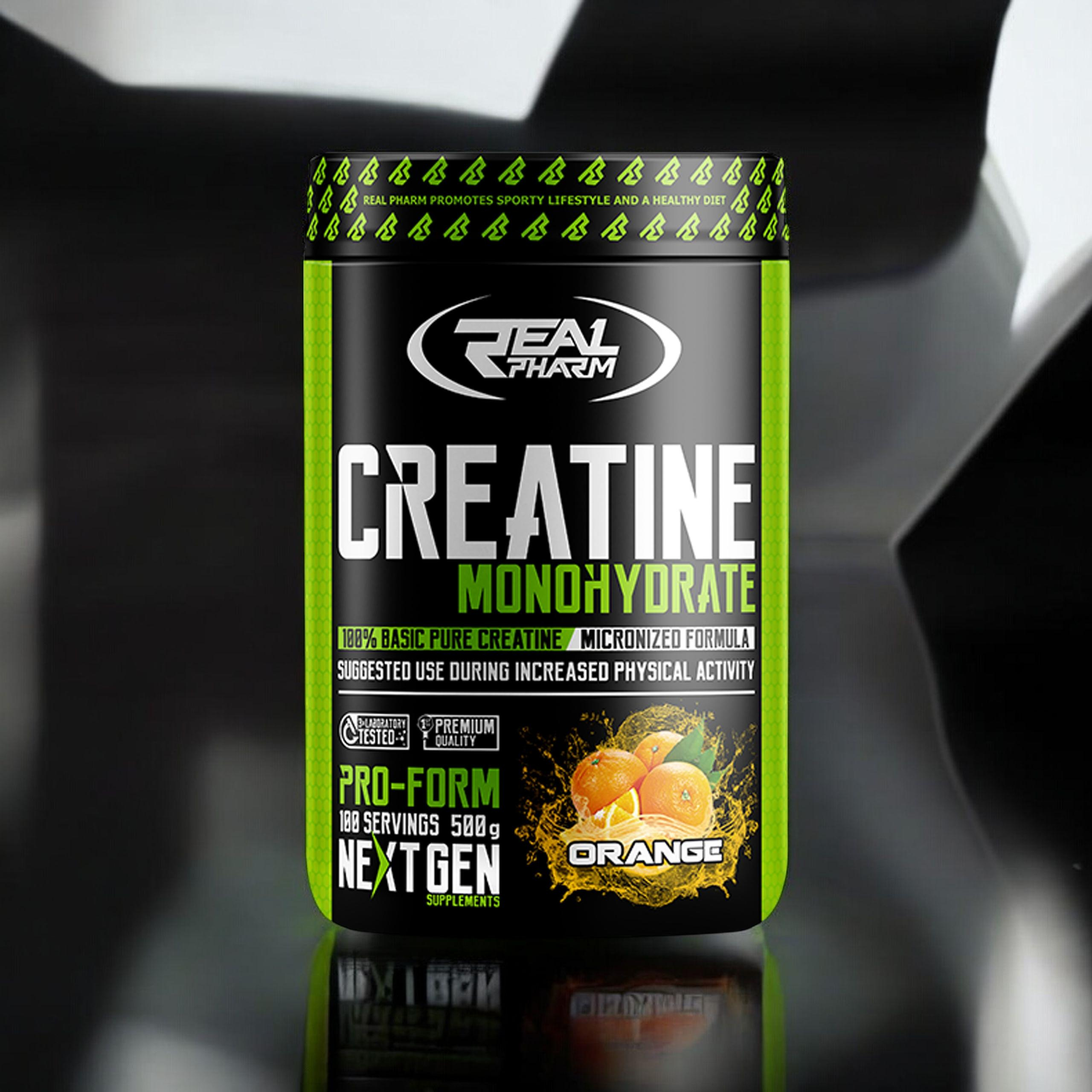 REAL PHARM Creatine Monohydrate - 500g