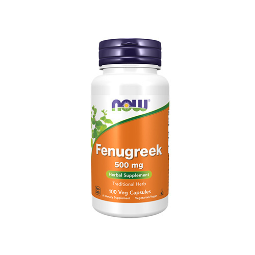 NOW Fenugreek 500mg - 3x 100vcaps