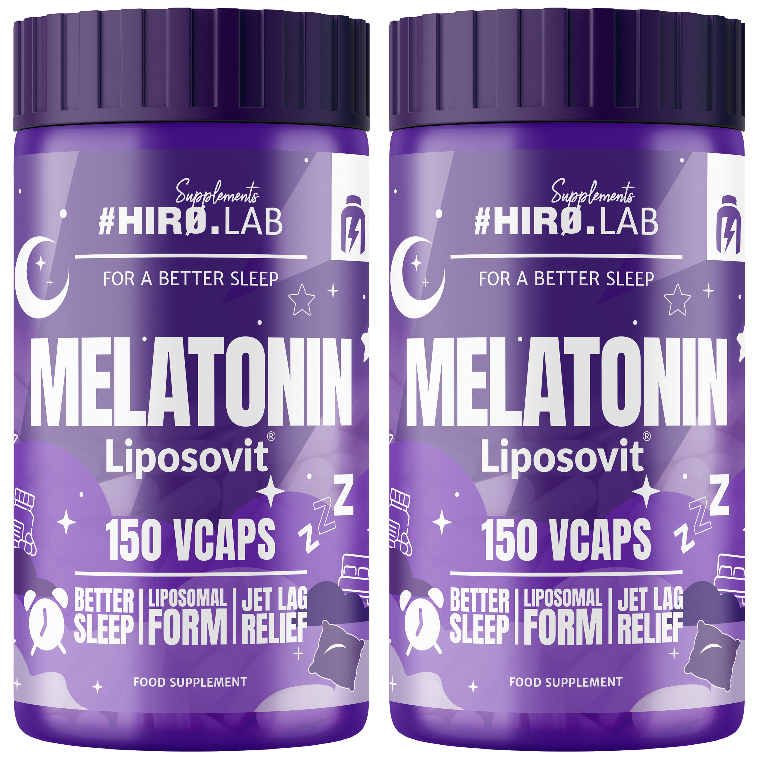 HIRO.LAB - Melatonin Liposovit - 2x 150vcaps.