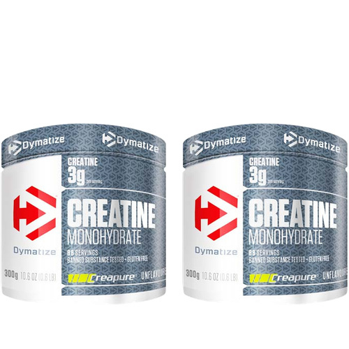 DYMATIZE Creatine Monohydrate NEW - 2x 300g
