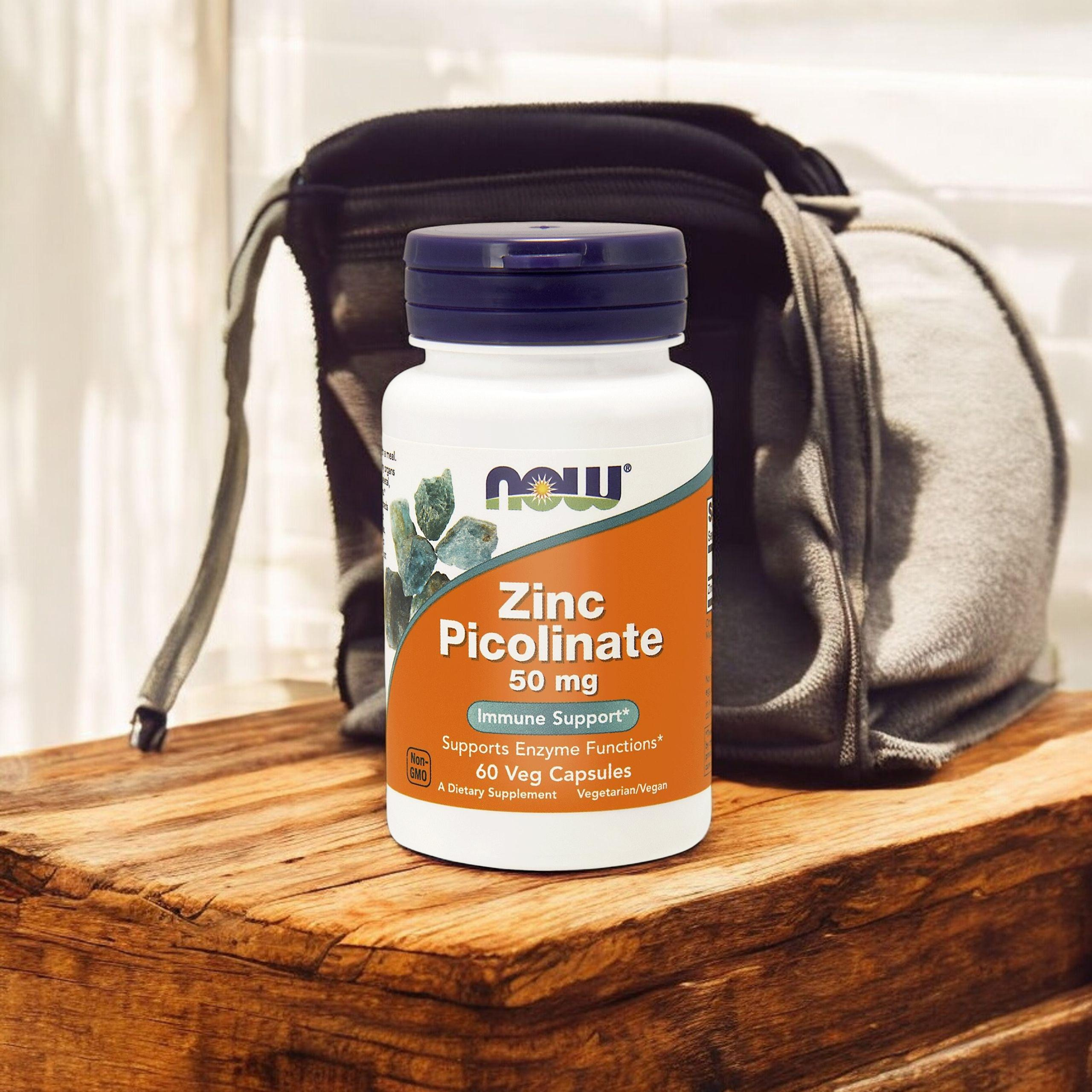 NOW - Zinc Picolinate 50mg - 30vegcaps.