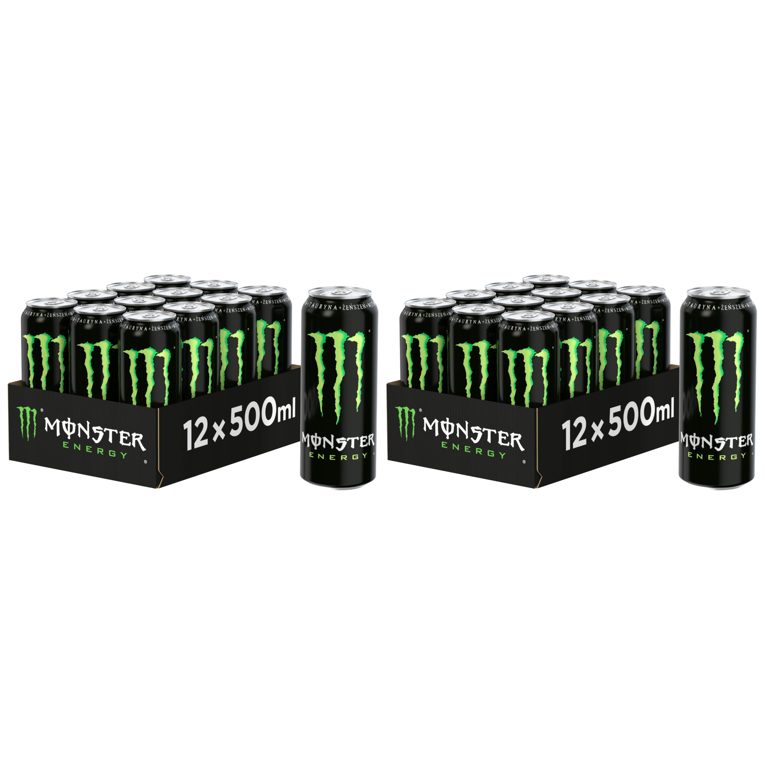 MONSTER Monster Energy - 12x 2x 500ml