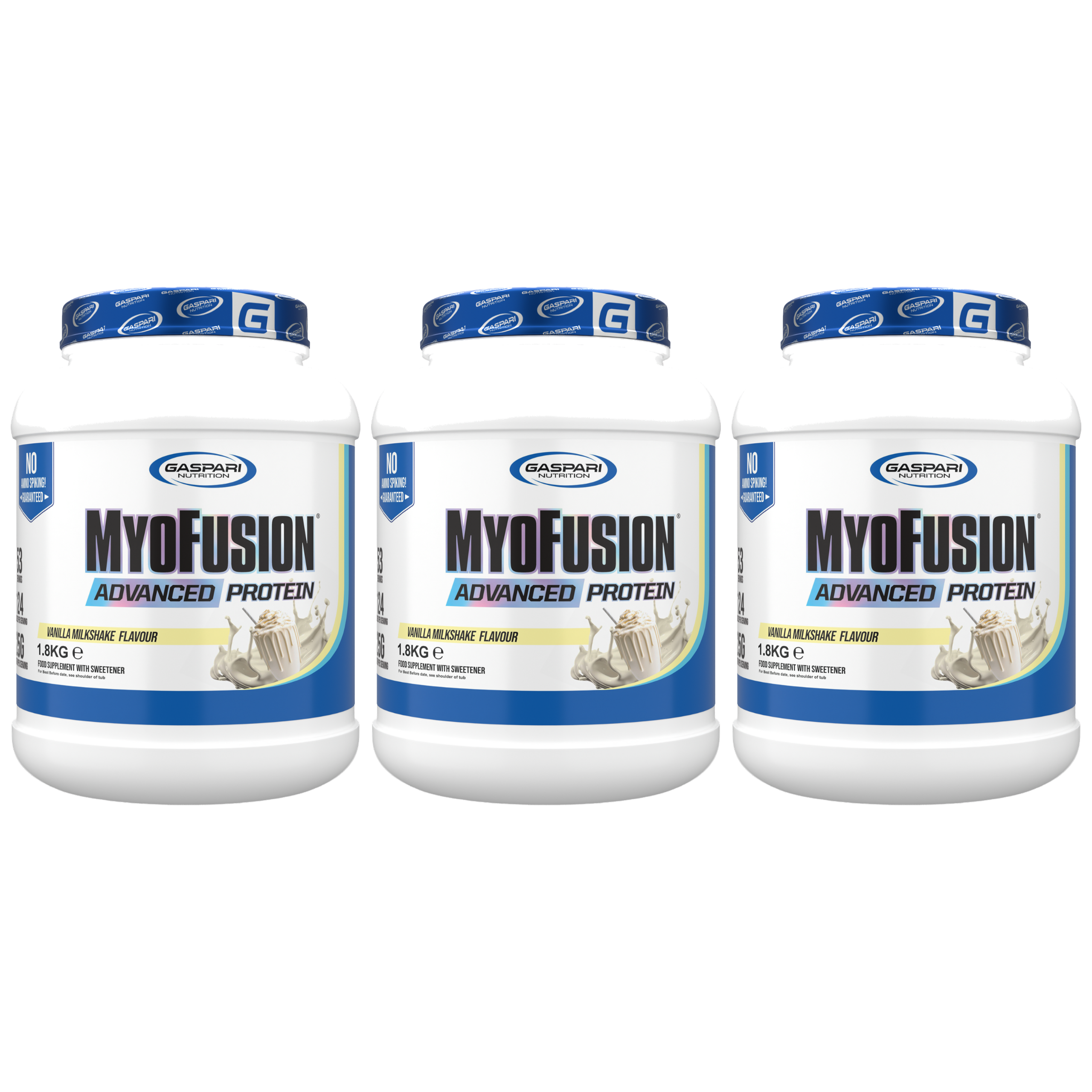 GASPARI NUTRITION Myofusion Advanced EU - 3x 1800g