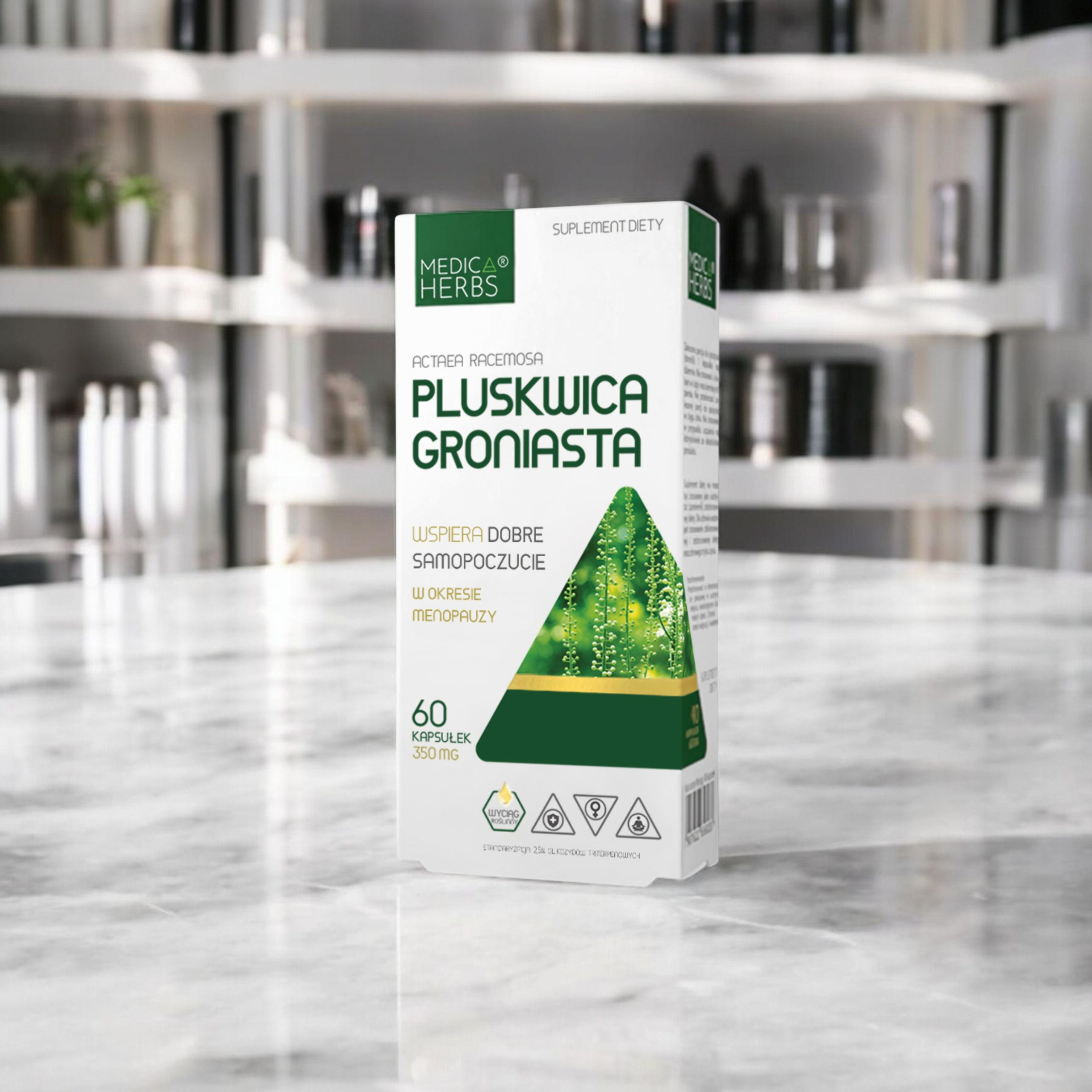 MEDICA HERBS - Pluskwica Groniasta - 2x 60caps.