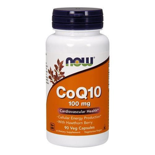 NOW CoQ10 ( Koenzym Q10 ) 100mg - 2x 90vegcaps