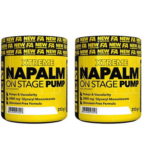 FITNESS AUTHORITY Napalm On Stage Pump - 2x 313g