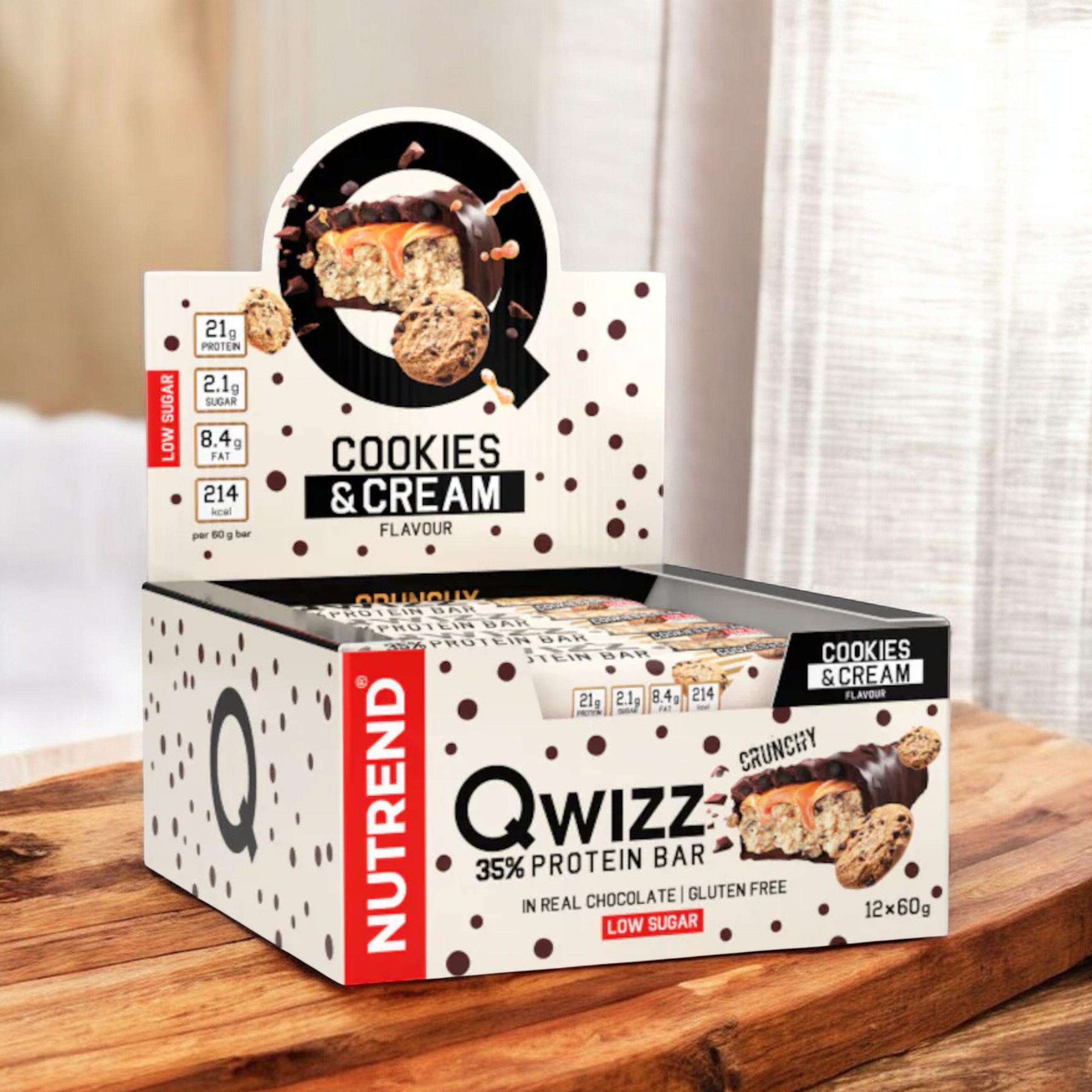 NUTREND - Qwizz Protein Bar - 24x 3x 60g