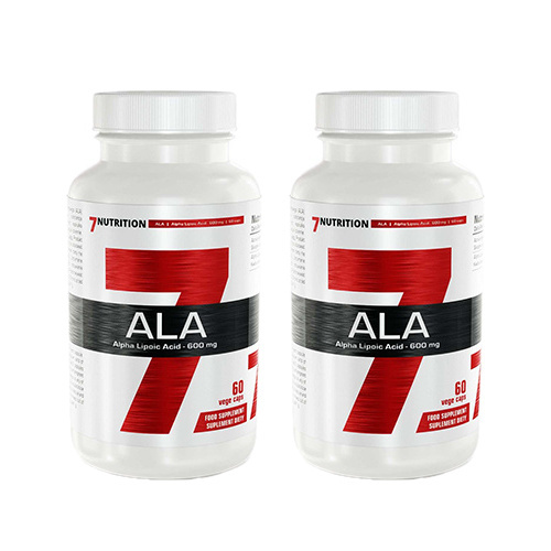 7 NUTRITION ALA 600mg - 2x 60vcaps