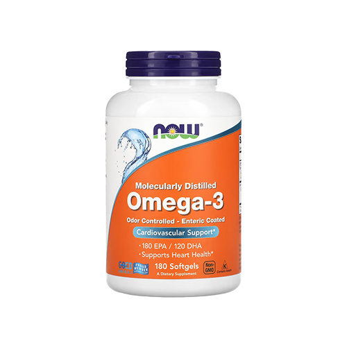 NOW Omega-3 180 EPA / 120 DHA - 180softgels