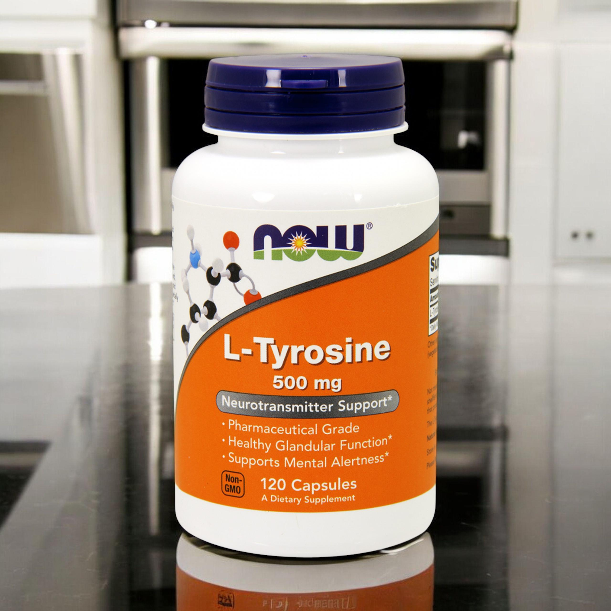 NOW L-Tyrosine - 2x 120caps