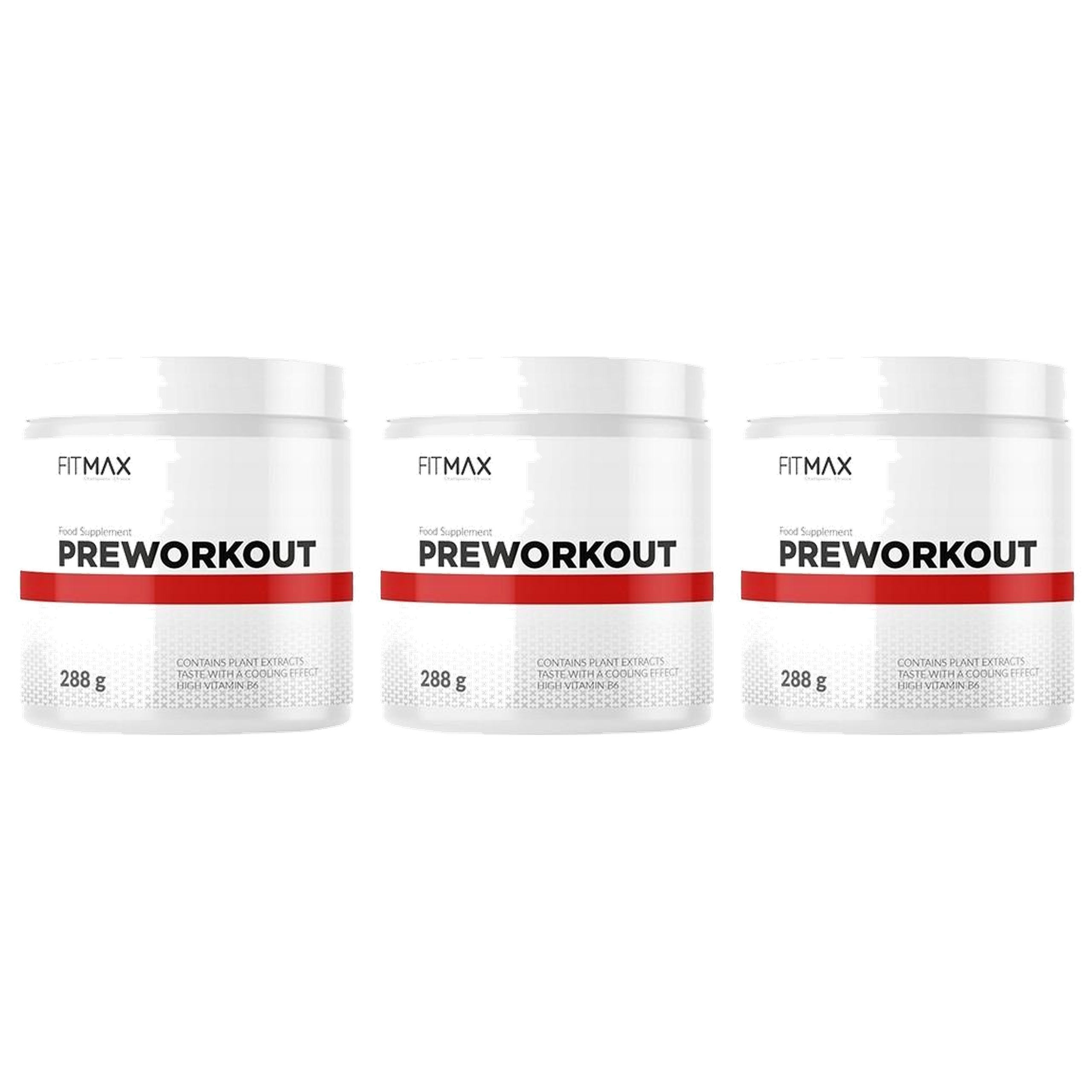 FITMAX - PreWorkout - 3x 288g