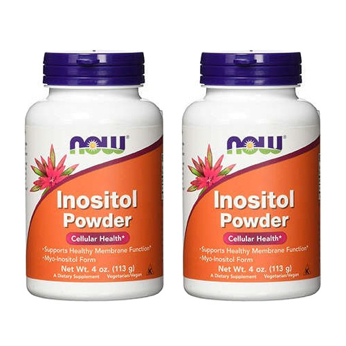 NOW Inositol Powder - 2x 113g - Inozytol w proszku