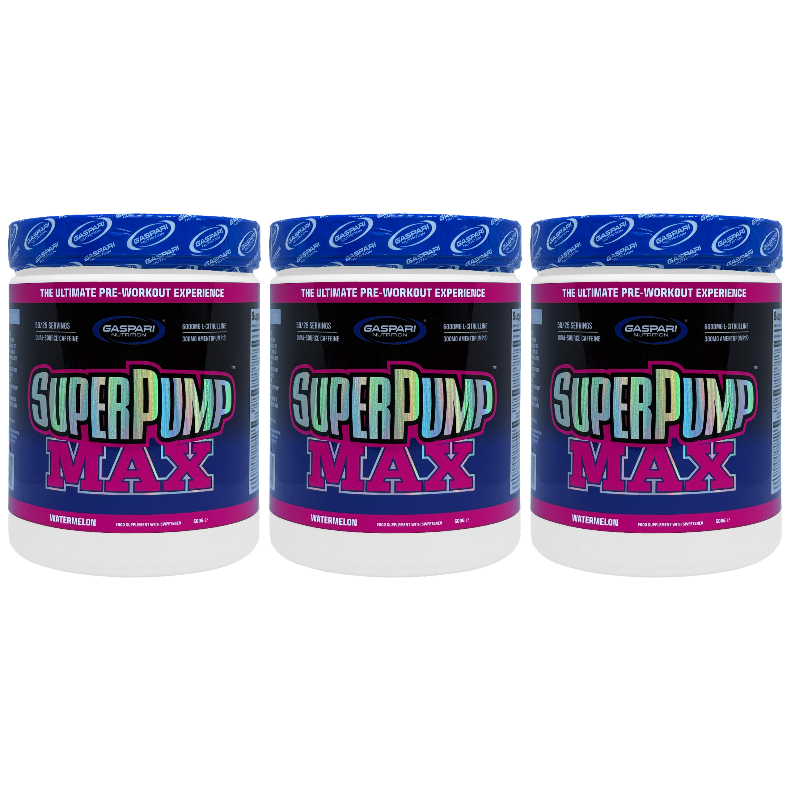 GASPARI NUTRITION - Super Pump Max - 3x 500g - Watermelon