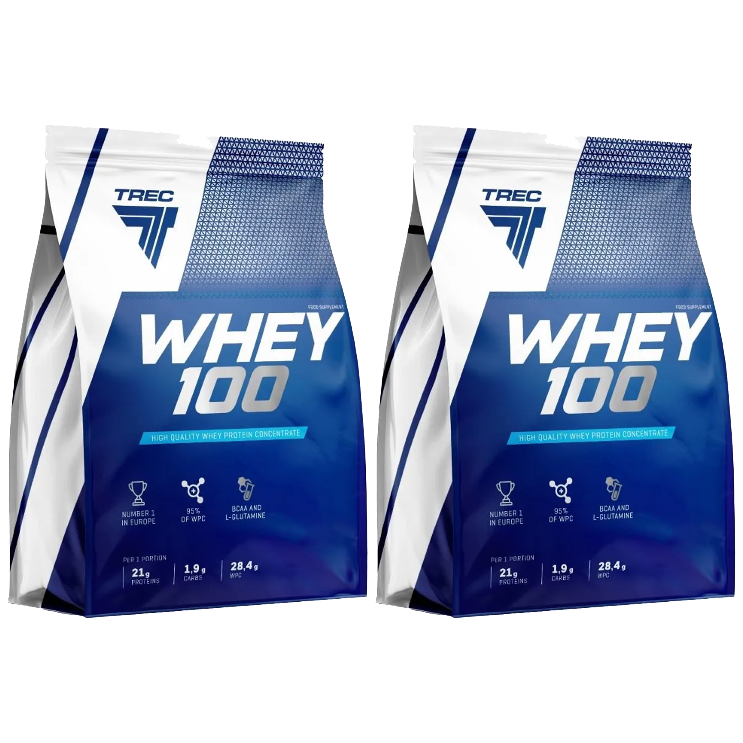 TREC Whey 100 - 2x 2275g