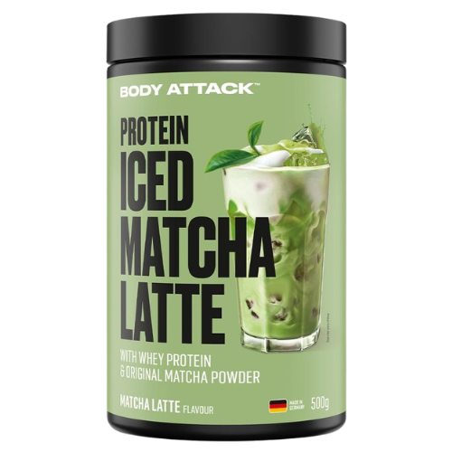 BODY ATTACK - Protein Iced Matcha Latte - 2x 500g - Matcha Latte