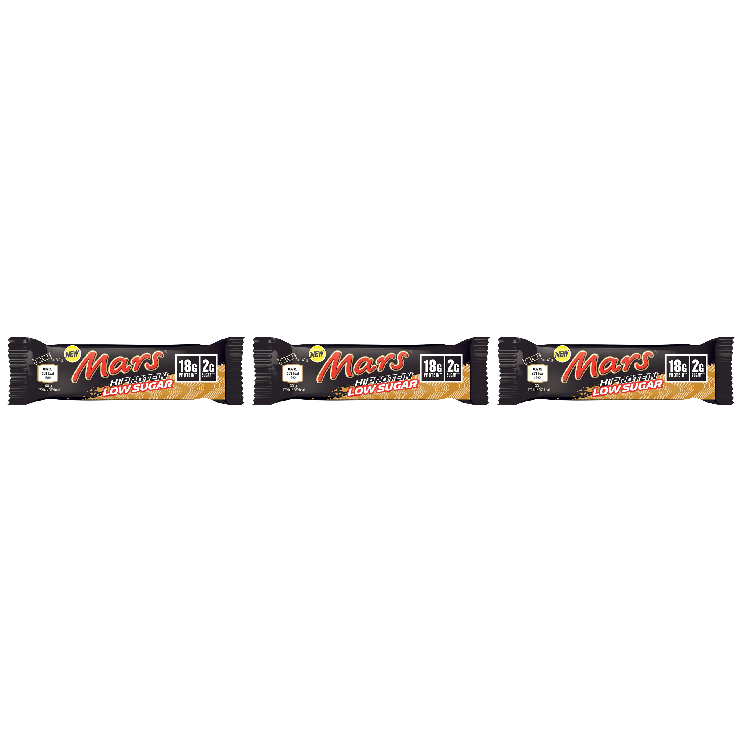 Mars HIProtein LowSugar Bar - 3x 57g