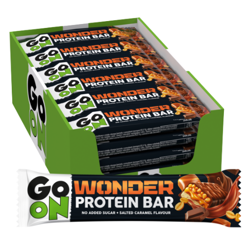 SANTE - Baton Go On Wonder Protein - 24x 45g - Salted Caramel