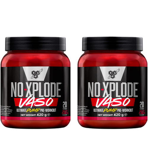 BSN N.O. Xplode Vaso - 2x 420g