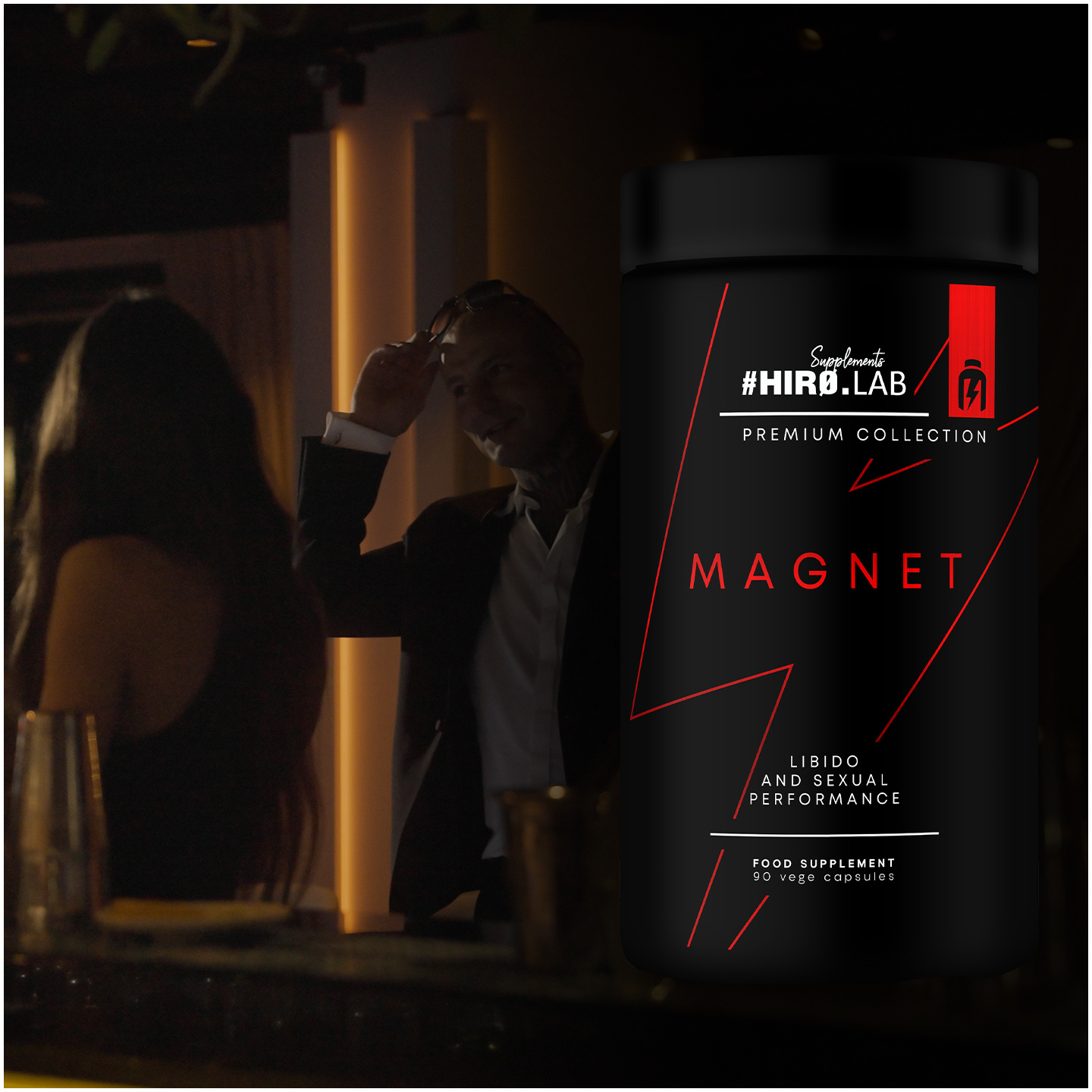 Zestaw HIRO.LAB Prime Test - 120vcaps. + Magnet - 90vcaps.