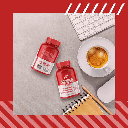 MP NUTRITION Vitamin B-Complex - 100vcaps - Kompleks Witamin B