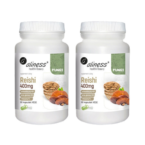 ALINESS - Reishi 400mg - 2x 90vcaps.
