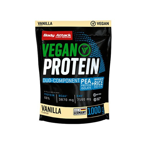 BODY ATTACK Vegan Protein - 1000g